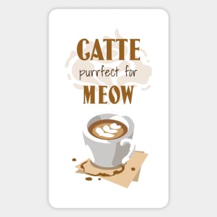 Catte purrfect for meow Magnet